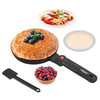 Panquequera Eléctrica Nappo Crepes 600W Flash-Cook 20Cm