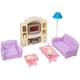 thumbnail image 1 of Dollhouse Furniture My Fancy Life 24012 Sala de estar con TV/DVD, 1 of 3