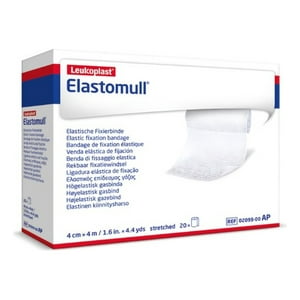 Bsn Medical - Venda De Gasa Elasticada Elastomull 4 X 4Cm Caja X20 Blanco