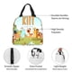 thumbnail image 5 of Kiff Bolsa Térmica Portátil con Forro de Aluminio Grueso, Bolsa Térmica Impermeable y Hermética para Trabajo, Escuela y Picnic, Nevera Portátil para Entrega de Comida para Adultos y Niños 22*20*13cm, 5 of 6