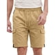 thumbnail image 1 of INSPIRE CHIC Pantalones Cortos Cargo para Hombre con Cintura Elástica con Cordón, Bolsillos y Diseño de Bloques de Color L Caqui, 1 of 5