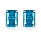 thumbnail image 1 of Aretes de Moissanita Corte Radiante de 2cttw para Mujer Color D Claridad VVS1 Aretes de Botón de Moissanita Aretes de Botón de Diamante de Plata Esterlina S925 para Mujer con Certificado, 1 of 8