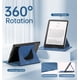 thumbnail image 4 of Funda para eBook MoKo 18 cm giratoria 360° azul sarga, 4 of 8