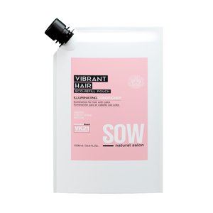 Sow - Vibrant Hair - Eco-Recarga Acondicionador Cabellos Color Y Mechas 1000Ml