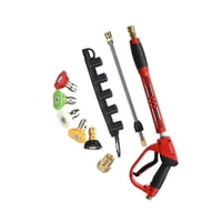 Magideal - Varilla De Repuesto Para Lavadora Eléctrica De Alta Presión Incluida, Herramientas De Limpieza De Conexión Rápida De 1/4 "", 5 Adaptadores De Boquilla