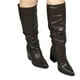 thumbnail image 4 of Bota Ecocuero Media Alta 05 Yassne Marron, 4 of 5