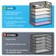 thumbnail image 2 of Organizador De Papel Bandeja Para Cartas De 6 Niveles Metal Negro, 2 of 6