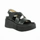 thumbnail image 2 of Sandalia Koussi Negro Alquimia, 2 of 5