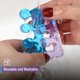 thumbnail image 5 of Separadores de dedos DR JK 2 pares azul y morado, 5 of 8