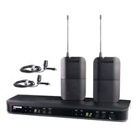 Shure Blx188/Cvl Sistema De Presentador Doble Inalámbrico Con Micrófonos De Solapa