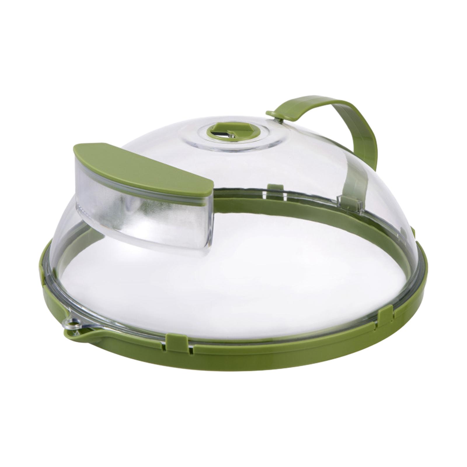 Bothyi - Cubierta Transparente Para Microondas, Ligera, Con Orificios De Ventilación Para Vapor, Cubierta Para Placa De 10 Pulgadas