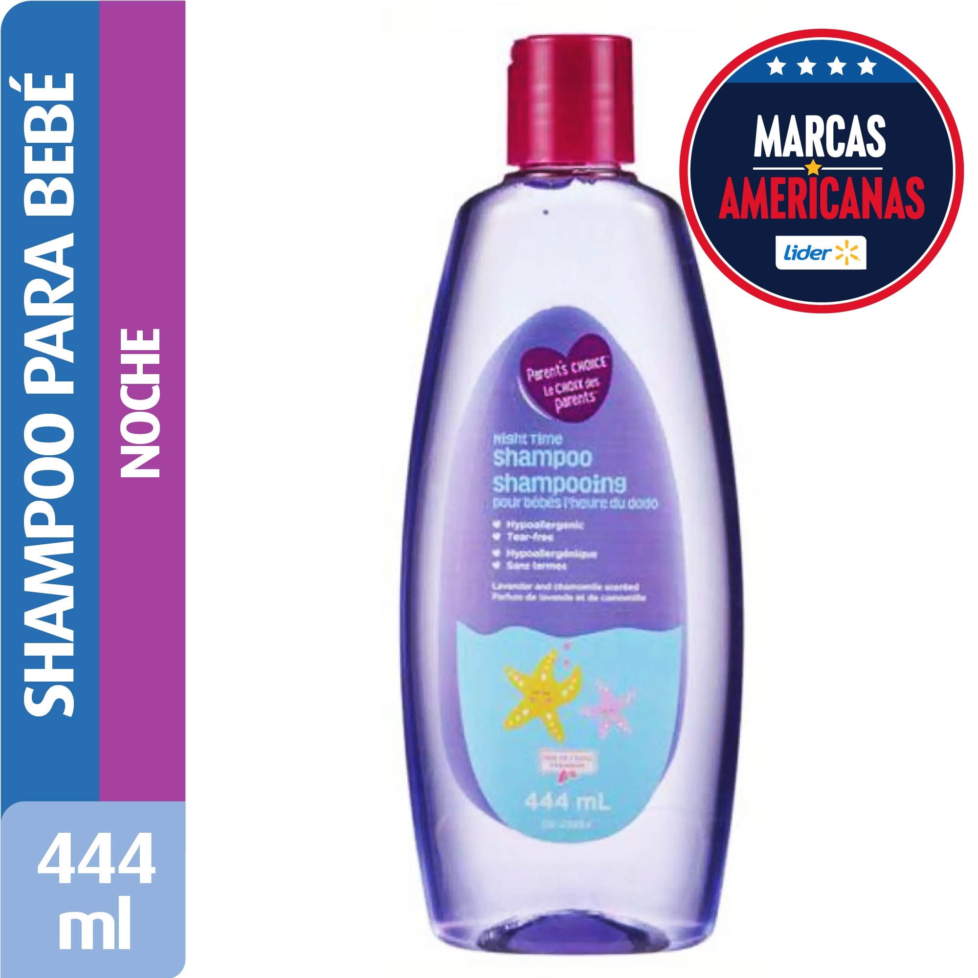 Shampoo Para Bebé Noche 444 ml Parent's Choice