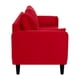 thumbnail image 3 of Sofa Sky 3c Felpa 00 Rojo, 3 of 5