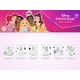 thumbnail image 1 of Disney Princesa: Colección Cute - Juego de 6 Vasos negro, 1 of 7