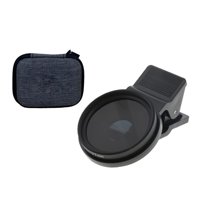 Magideal - Filtro De Lente De Cámara De Teléfono Inteligente Cpl, Rosca De 37Mm, Lente Polarizada, Accesorios Circulares, Universal Desmontable Con Clip Estilo B