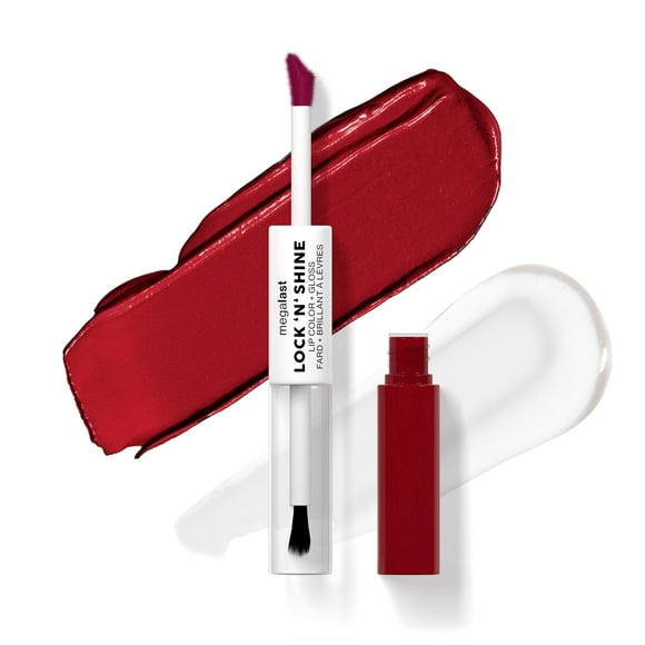 Lápiz labial húmedo y salvaje Megalast Lock 'N' Shine Red-Y For Me