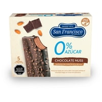 Helado Paleta 0 % Azúcar Sabor Chocolate Nuss Caja 375 G San Francisco