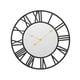 thumbnail image 2 of Reloj Silencioso Decoración Números Grandes Pantalla de 12H Funciona con Pilas Redondo para Baño Sala de Estar Cafés Niños Niñas Ancianos , Negro, 2 of 5