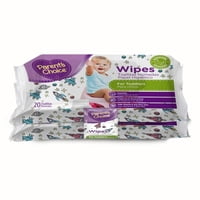 Toallitas Húmedas Papel Higiénico Para Niños, Baby Wipes 40 Un Parent'S Choice