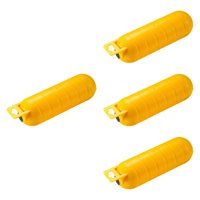 Magideal - 4 Piezas De Cubierta De Seguridad Para Cable De Extensión De Exterior, Caja De Conexiones Ip44, Resistente Al Agua, Protector De Enchufe De Cable Para Amarillo