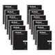 thumbnail image 1 of Cuaderno Oxford 12 unidades, renglones anchos, negro, 70 hojas, 1 of 7