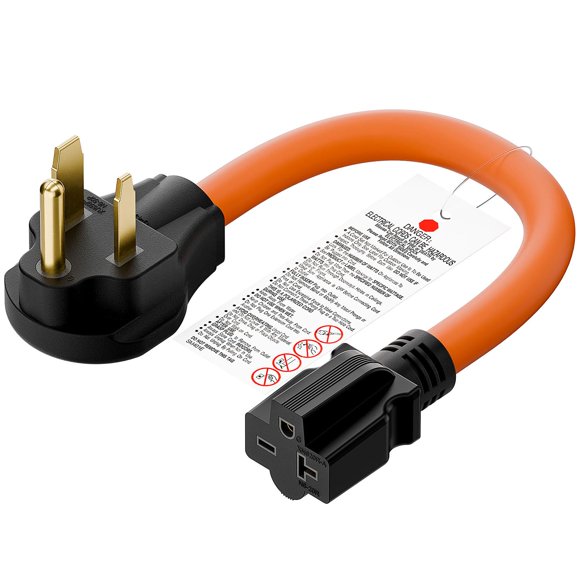 Cable de alimentación Plugrand 46 cm 6‑50P a 6‑15R/6‑20R