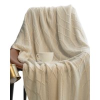 Decoideasemi Spa - Mantas Tejidas Para Decorar 127X152 Cm