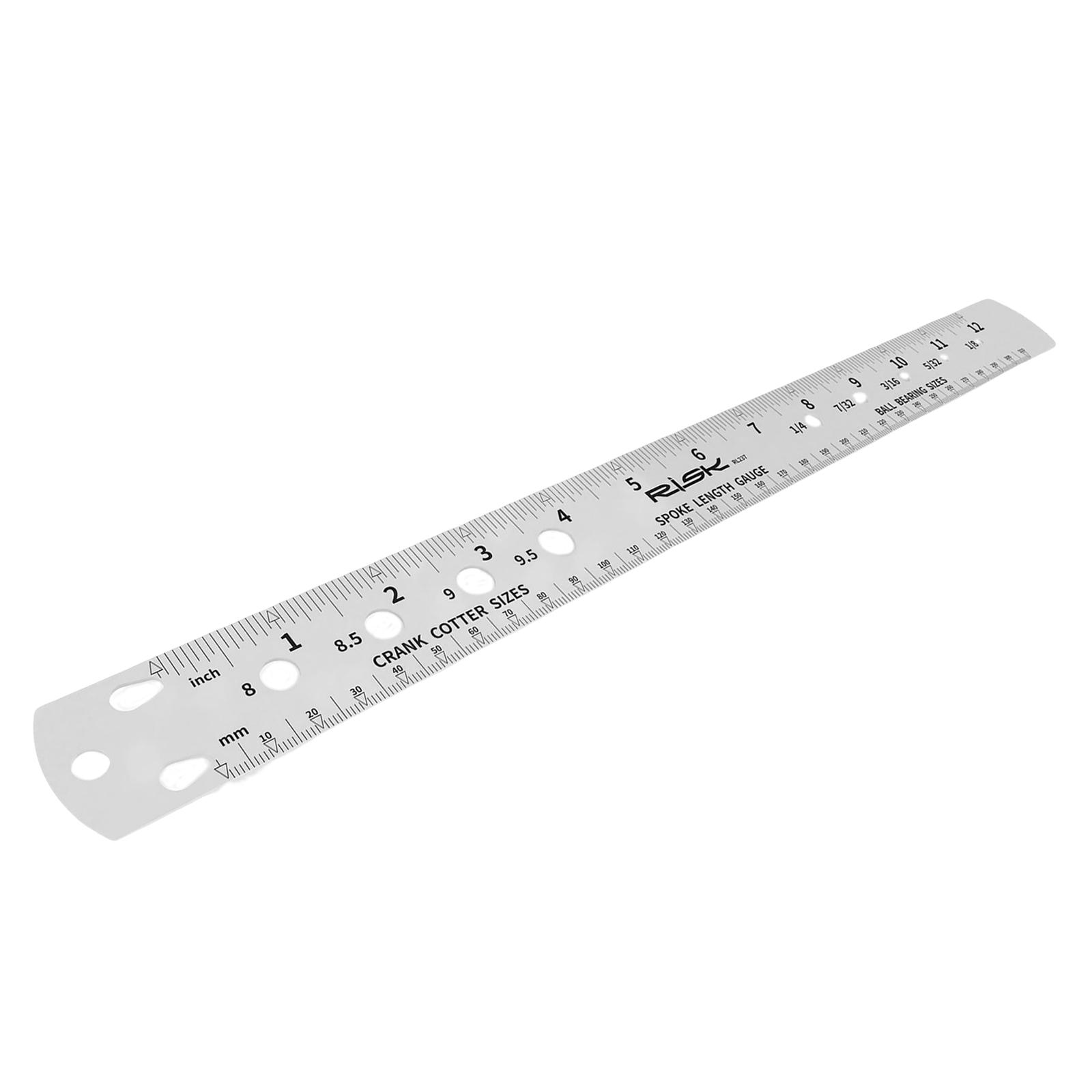 Magideal - Regla Indicadora Cadena De , Herramienta De Medición De Material Acero Inoxidable, Medición De Herramienta De Reparación De ,