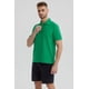 thumbnail image 2 of Polera Hombre Pique Básica Lisa Verde - V, 2 of 4