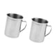 thumbnail image 1 of Taza De Medición De Líquido De Agua Con Mango De Laboratorio De Cocina De Acero Inoxidable De 2 Piezas 1000ml, 1 of 5
