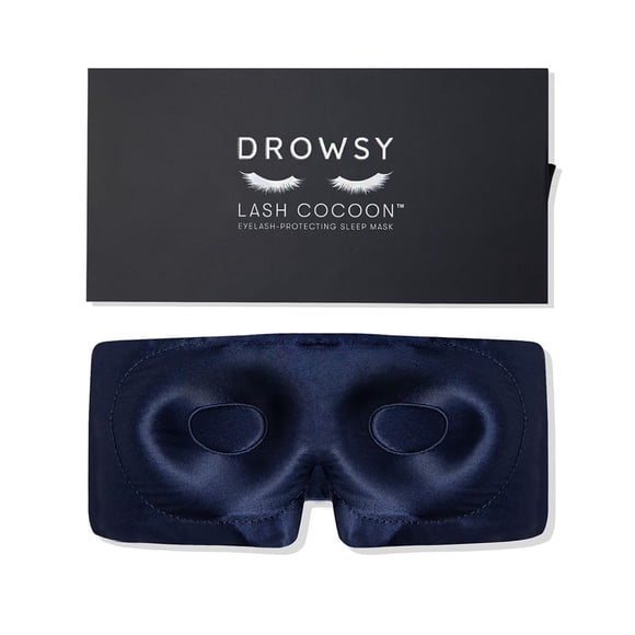 Máscara para dormir DROWSY Protección de Pestañas Silk Total Blackout