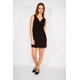 thumbnail image 4 of Vestido Corto Lunares Lau Negro negro L, 4 of 5