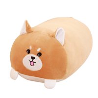 Magideal - Lindo Juguete De Almohada De Peluche, Almohada De Animales De Peluche, Cómoda, Decoración Del Hogar Para Decoración De Escritorio De Fiesta De Oficina Perro Marrón