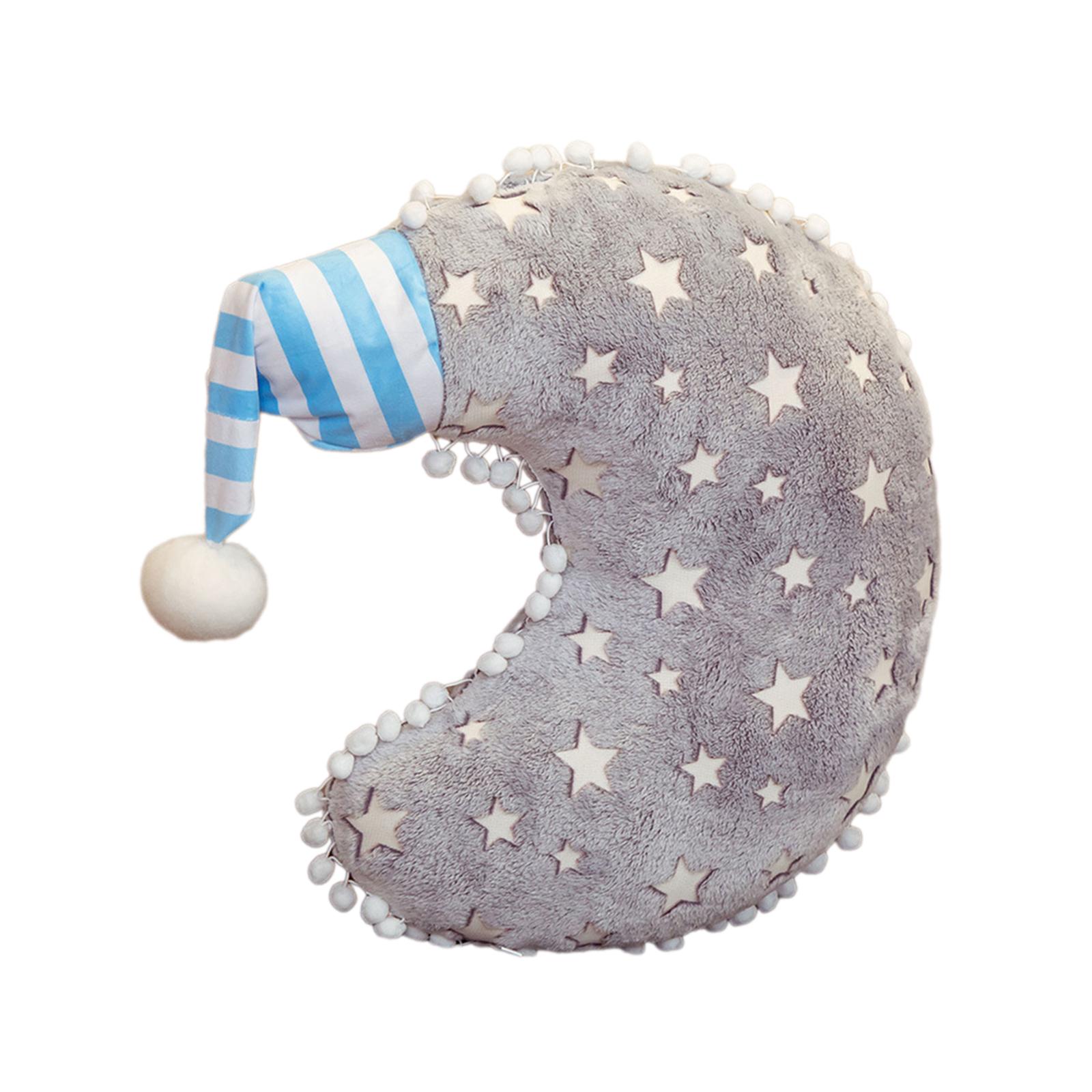 Bothyi - Almohada De Felpa Luminosa Creativa, Cojín Para Sofá, Decoración Divertida Para El Día De San Valentín, Luna