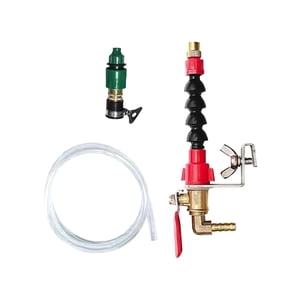 Ioensy - Dispositivo De Llenado De Agua Boquilla De Aspersión Sistema De Eliminación De Polvo Para Riego De Plantas Manguera De 5 M