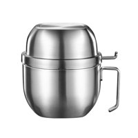 Magideal - Tazón De Ramen Con Tapa, Fiambrera, Máquina Para Hacer Ramen, Dormitorio, Regalo, Tazón De Fideos Fácil De Limpiar, Tazón De Sopa De Fideos Instantáne