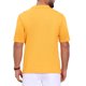 thumbnail image 3 of INSPIRE CHIC Regreso a Clases Polo de Punto para Hombre con Bolsillo en el Pecho de Rayas Verticales Manga Corta Casual Golf Top L Amarillo, 3 of 5