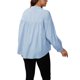 thumbnail image 3 of INSPIRE CHIC Camisas de Maternidad para Mujeres Blusas Plisadas con Botones Manga Larga Top de Lactancia para Embarazo 2XL Azul, 3 of 6