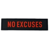 Ultimate Fitness - Parche No Excuses