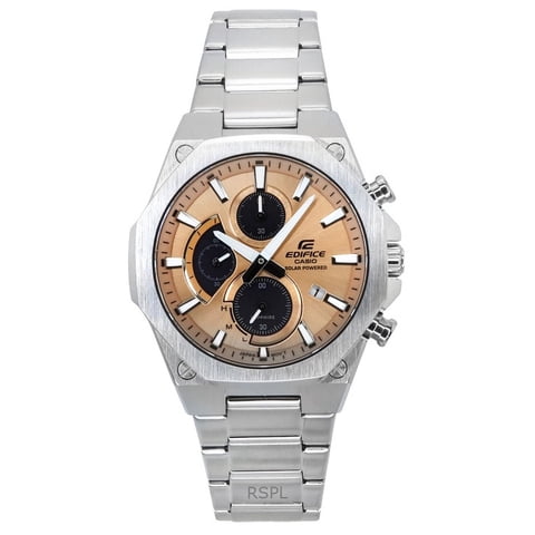Reloj Analógico Casio Edifice Slim Line Solar Efs-S570D-5A Cobre Hombre