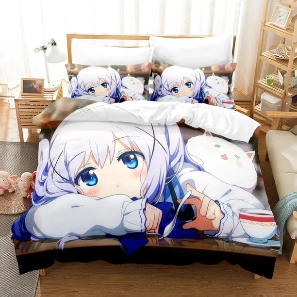 Is the Order a Rabbit Bedding Set Duvet Cover Bed Set Quilt Cover Pillowcase Comforter Size Boys Adult Bed Sheets