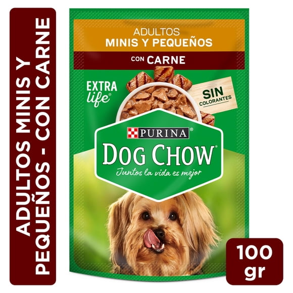 Alimento Húmedo Perro Adulto Raza Pequeña Sabor Carne Pouch, 100 g