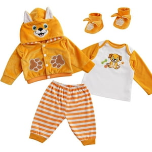 Ropa Reborn Baby Doll Babeside Para 43 A 56 Cm Con Accesorios