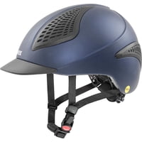 Casco Deportivo Uvex Exxential Iii Mips Azul Marino Mate S-M