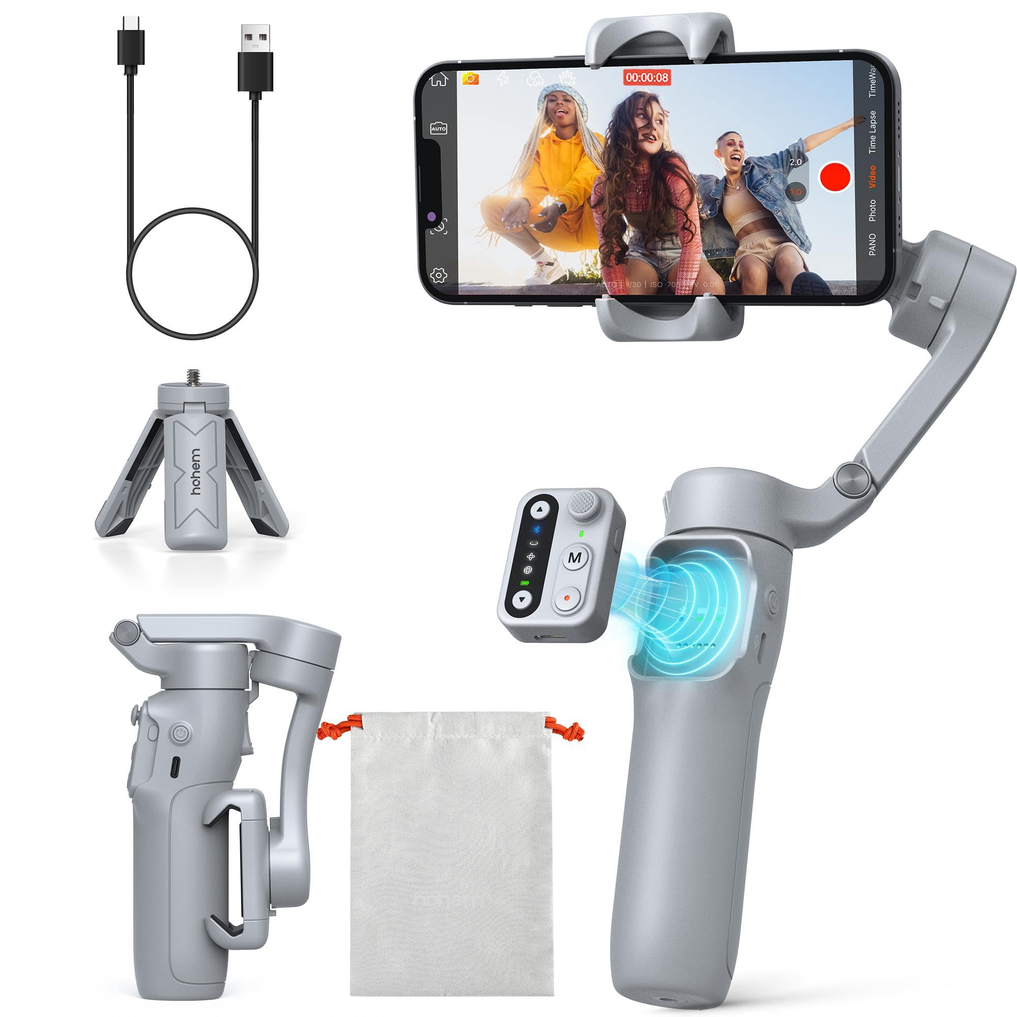 Estabilizador De Cardán Hohem Isteady X3 Se Para Iphone Y Android