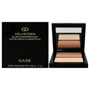 Ga-De - Dúo De Rubor Y Reflejo Aterciopelado - Natural Y Brillante De Para Mujeres - Rubor