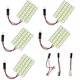 thumbnail image 1 of Panel LED tipo domo YM E-Bright 5050, 24 SMD, 8000 K, 12 V, paquete de 5, 1 of 7