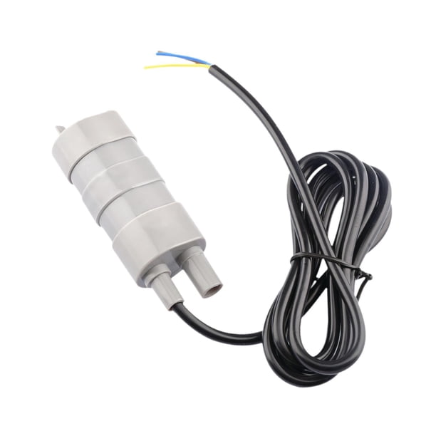 Minibomba de agua sumergible con cable de 140 cm, 12 V, portátil, para fuente pequeña, 5 m de altura de elevación, para estanques, peceras, fuentes y