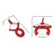 thumbnail image 5 of Tirador de Palets Vestil 13 cm 2722 kg Rojo, Apertura de 5 pulgadas, 5 of 5