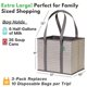 thumbnail image 5 of Bolsa Tote Creative Green Life 3 Unidades Resistente y Reutilizable, 5 of 7